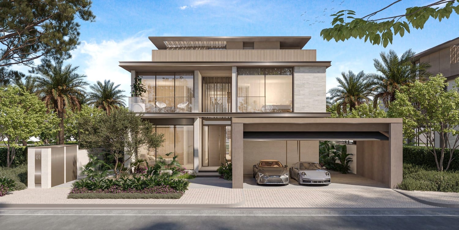 Nad Al Sheba Gardens Phase 7 by Meraas, image 7 of 20. Render supplied by developer.