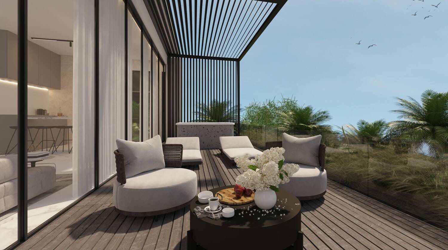 Terra Golf Collection by Taraf, image 1 of 21. Render supplied by developer.