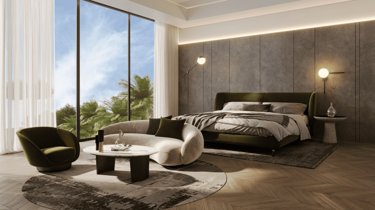 Terra Golf Collection by Taraf, image 8 of 21. Render supplied by developer.
