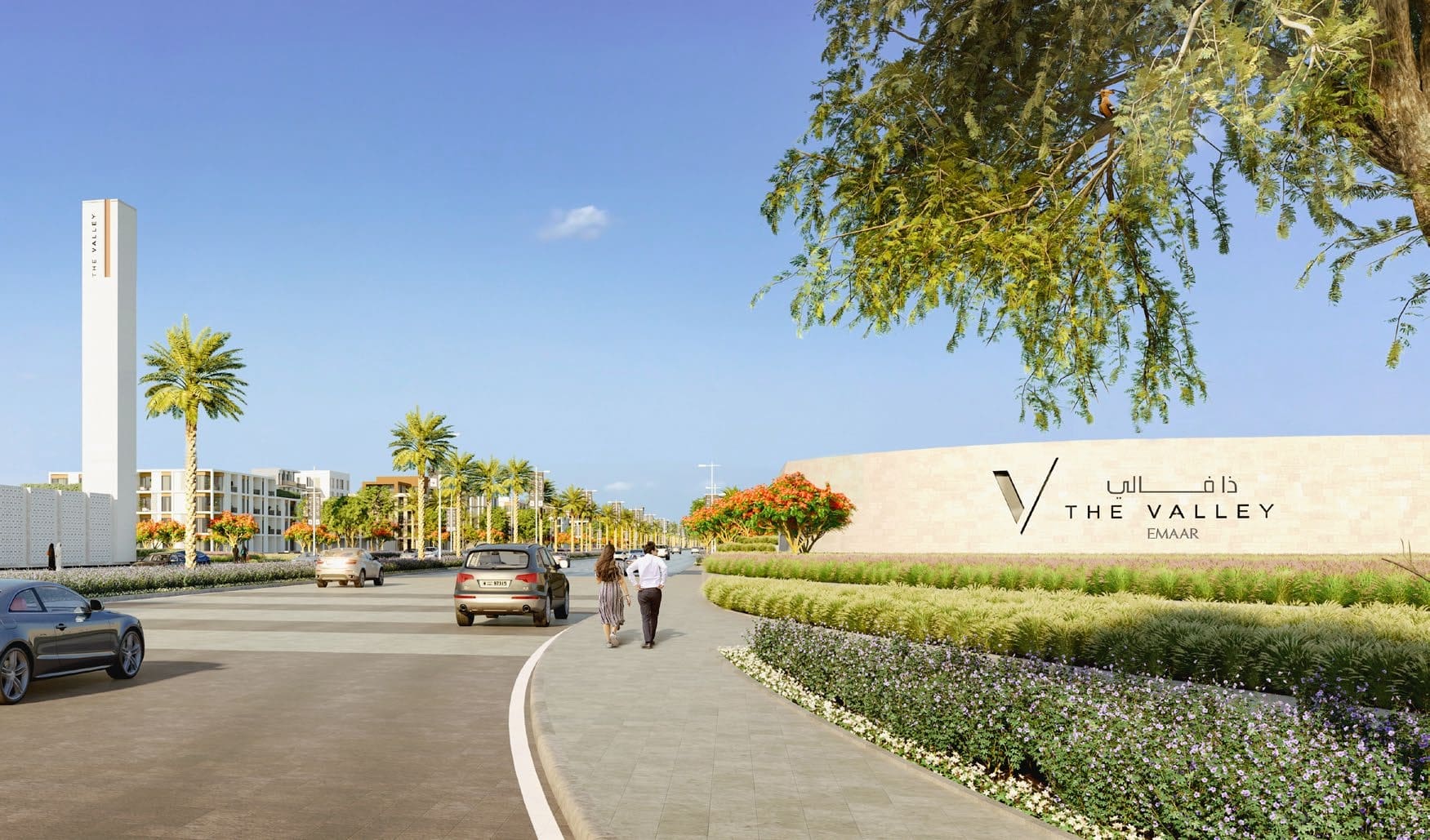 Lilia at The Valley by Emaar, image 2 of 10. Render supplied by developer.