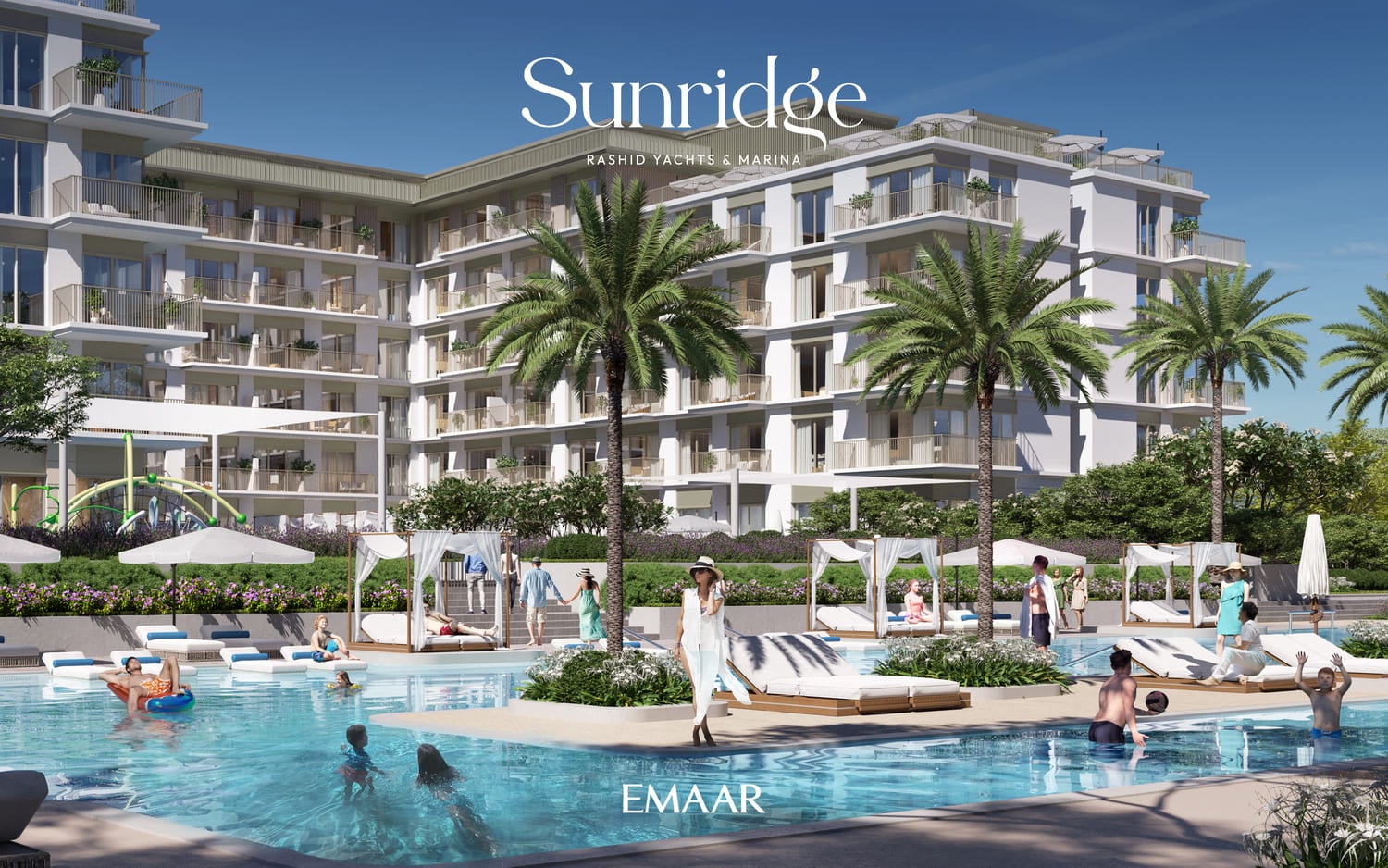Sunridge by Emaar in Mina Rashid, render supplied by developer