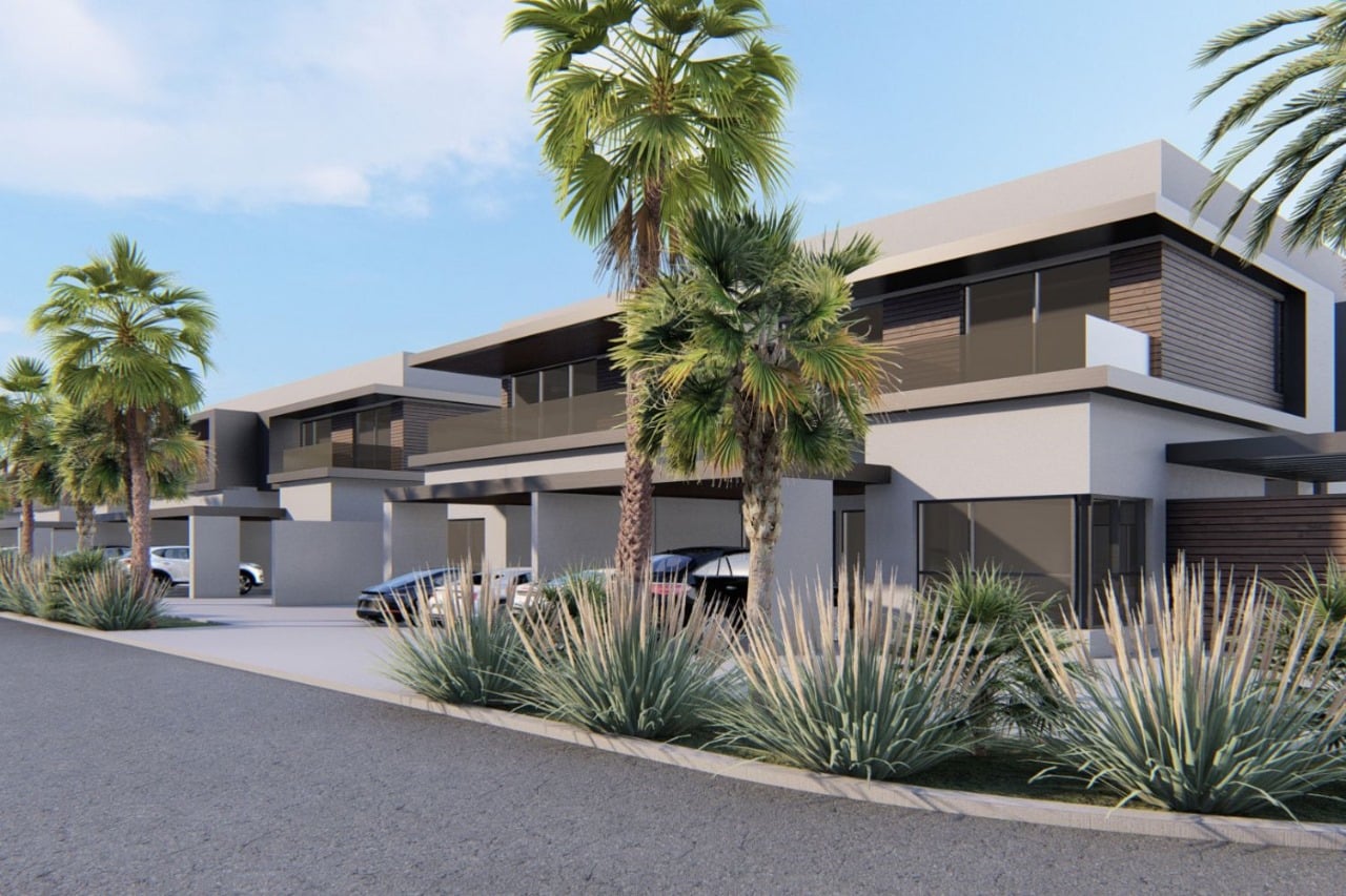 California Village by GFH Real Estate Development, image 1 of 12. Render supplied by developer.