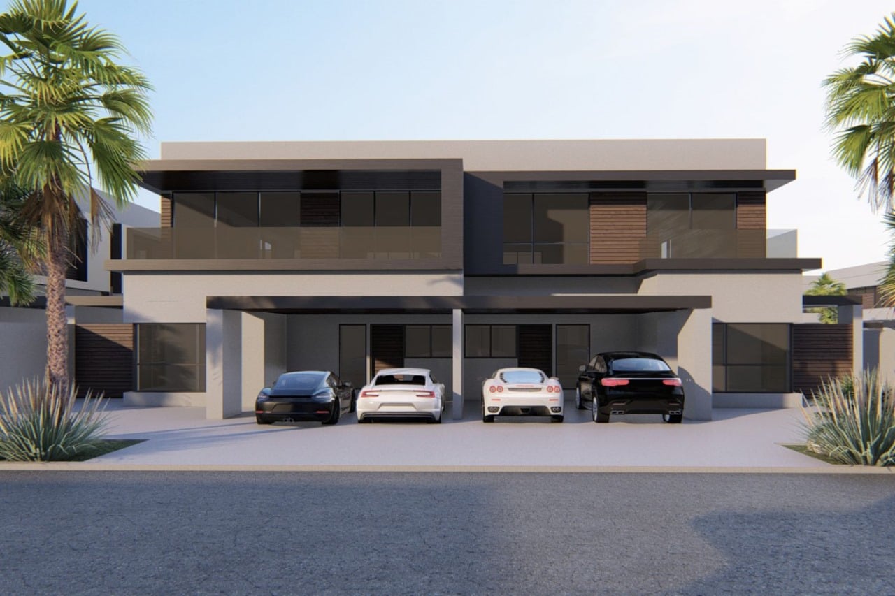 California Village by GFH Real Estate Development, City Of Arabia. Render supplied by developer.