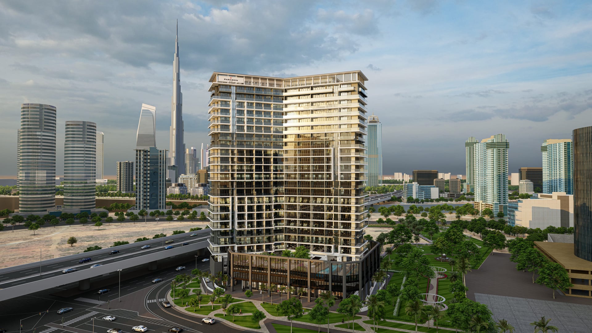 The Paragon by IGO, Business Bay. Render supplied by developer.