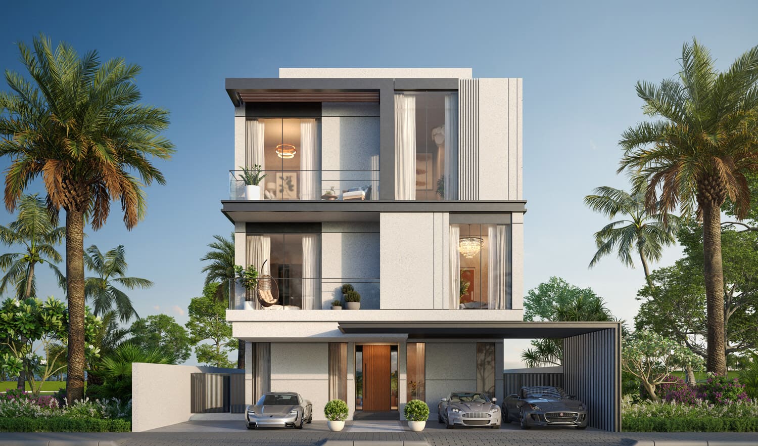 Terra Golf Collection by Taraf, image 5 of 21. Render supplied by developer.