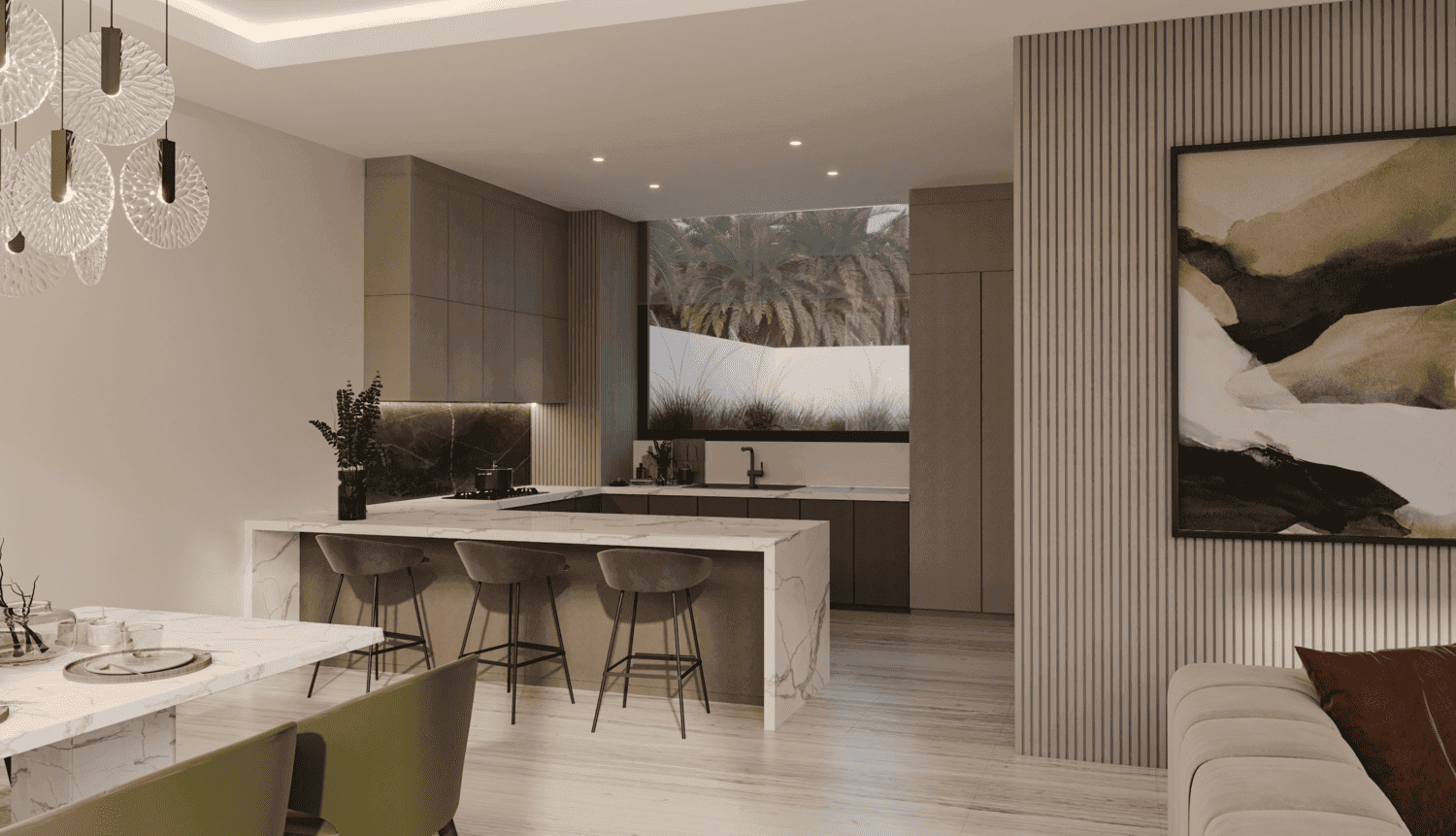 Terra Golf Collection by Taraf, image 11 of 21. Render supplied by developer.