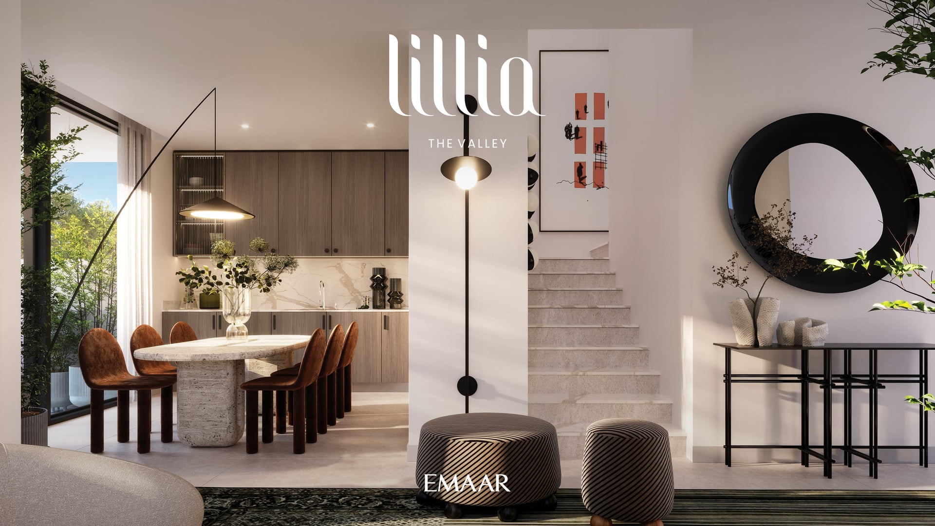 Lilia at The Valley by Emaar, image 9 of 10. Render supplied by developer.