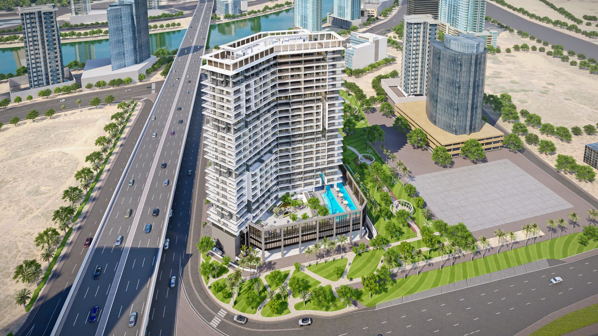 The Paragon by IGO, image 2 of 16. Render supplied by developer.