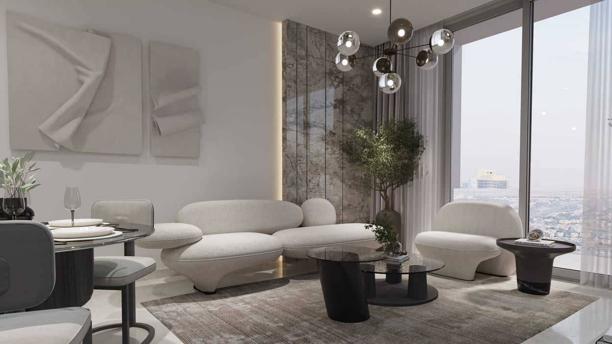 Floarea Vista by Mashriq Elite Developments, image 5 of 7. Render supplied by developer.