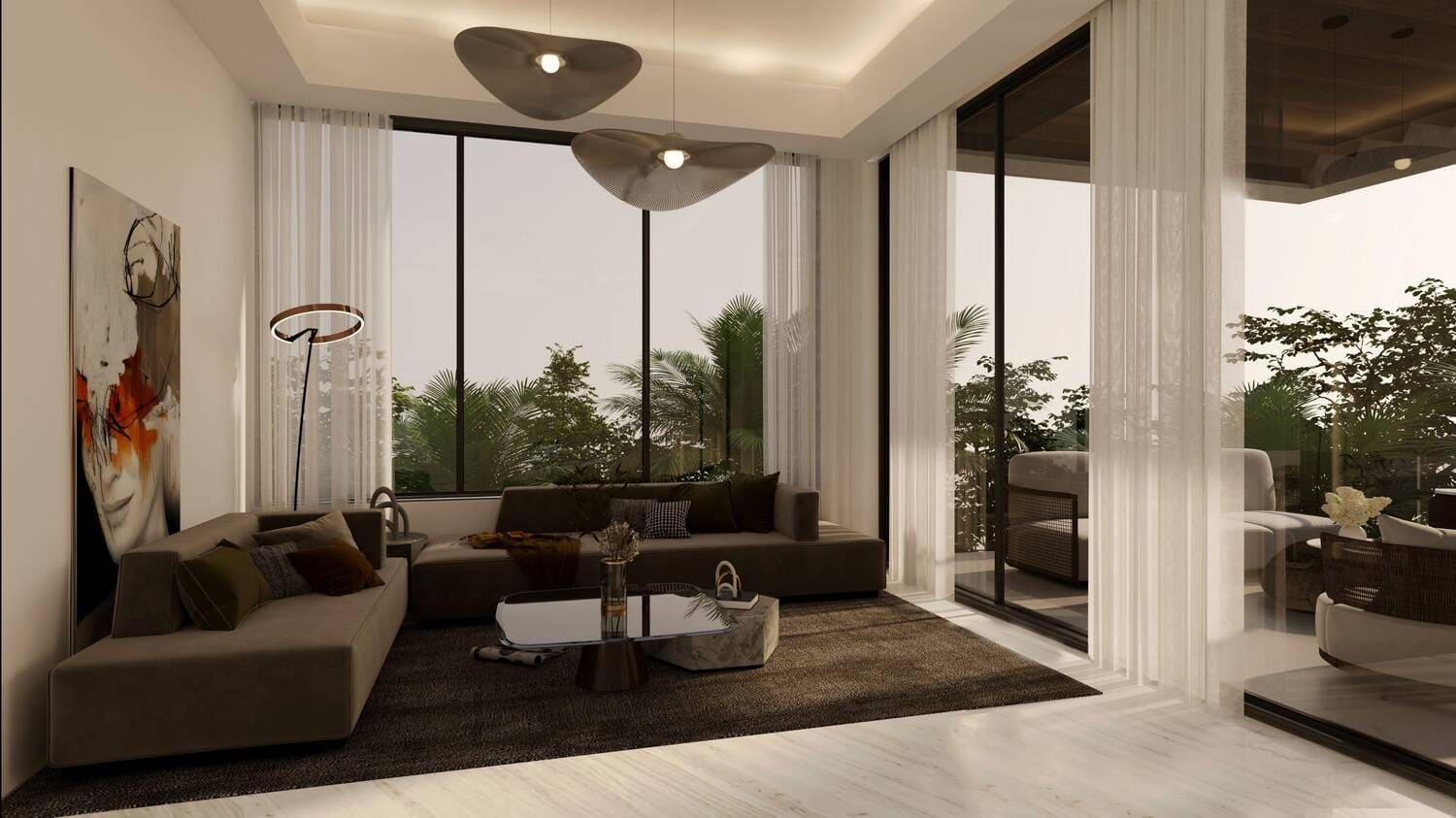 Terra Golf Collection by Taraf, image 17 of 21. Render supplied by developer.