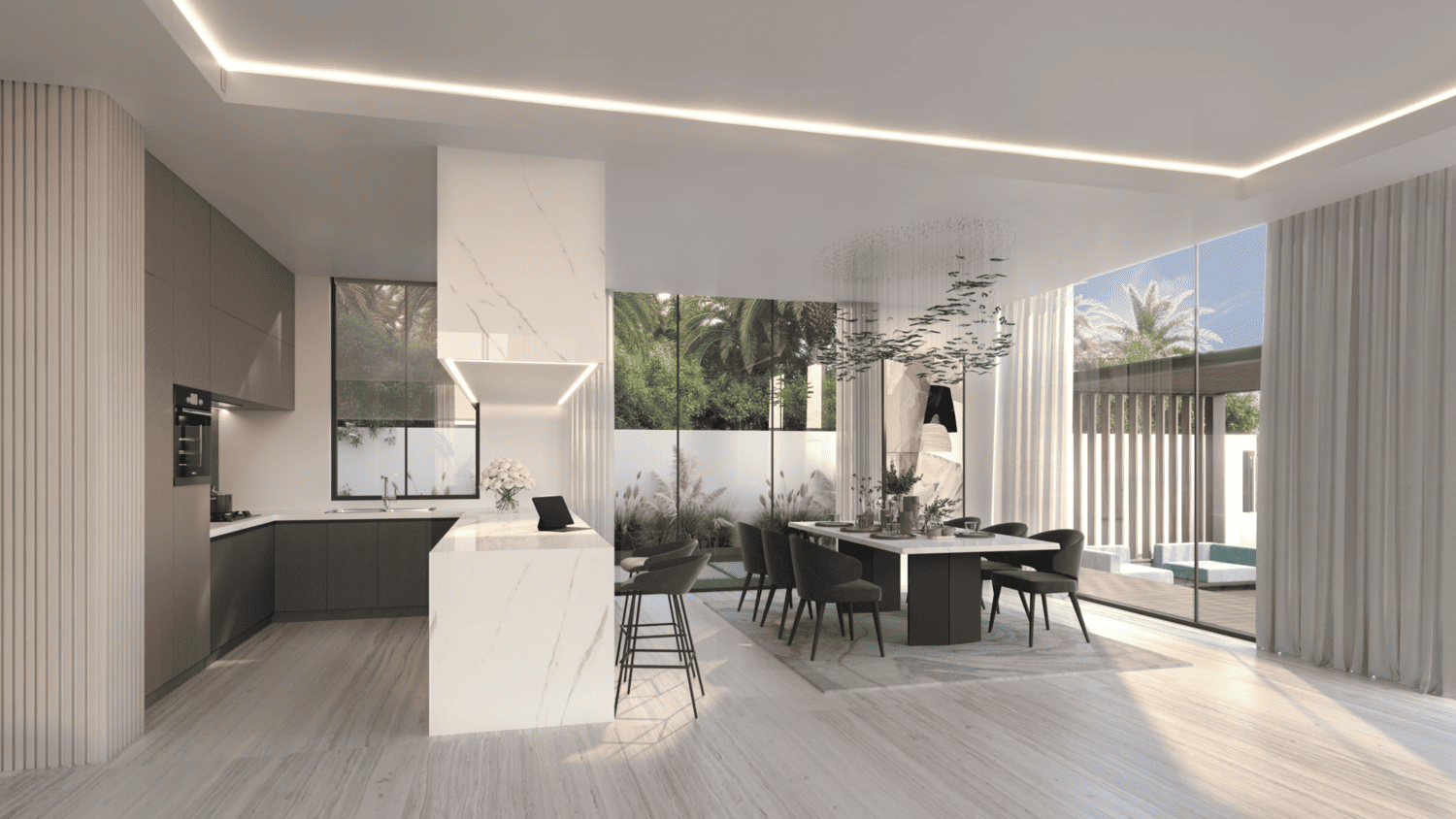 Terra Golf Collection by Taraf, image 20 of 21. Render supplied by developer.