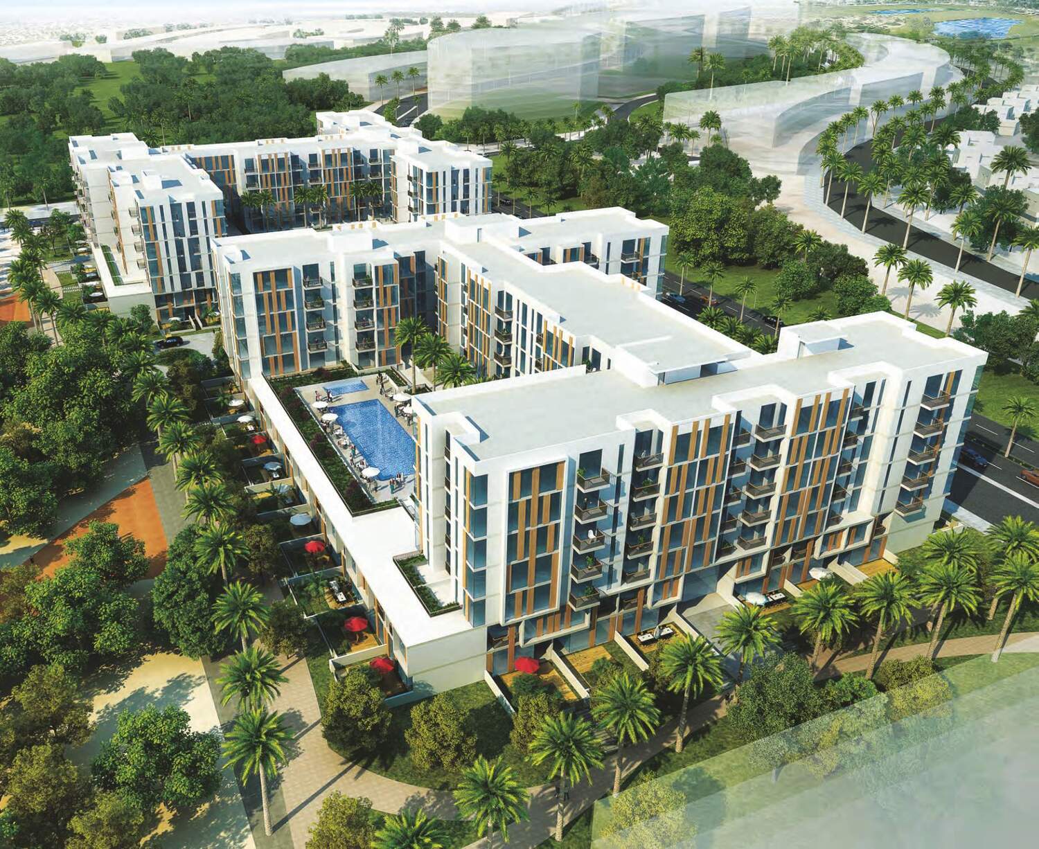 Mudon Views by Dubai Properties, image 2 of 11. Render supplied by developer.