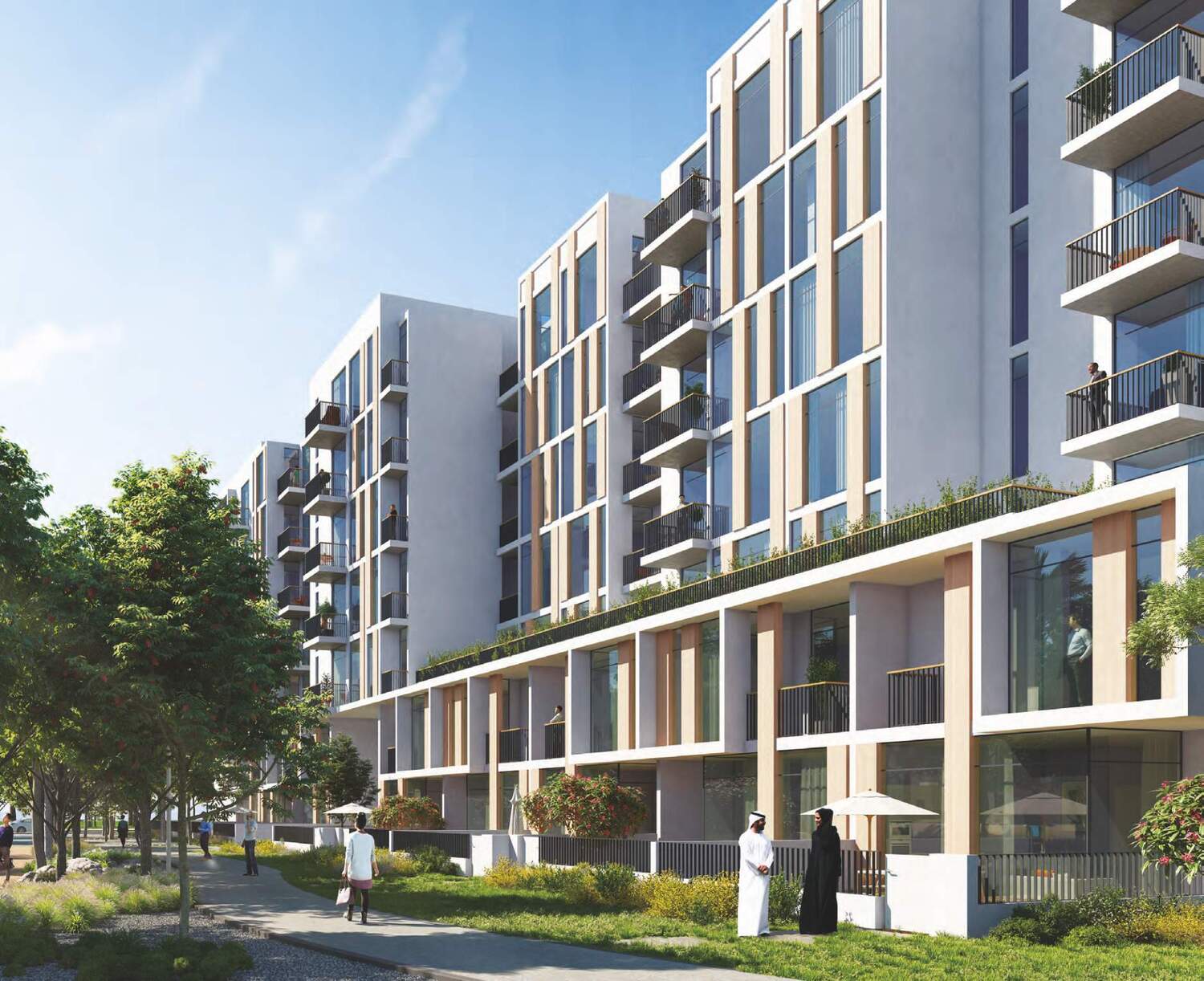 Mudon Views by Dubai Properties, image 3 of 11. Render supplied by developer.
