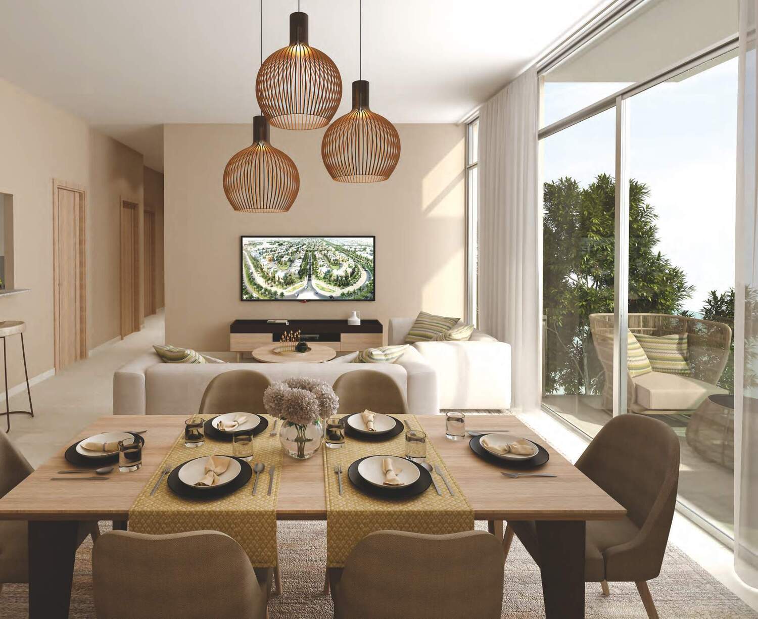 Mudon Views by Dubai Properties, image 9 of 11. Render supplied by developer.