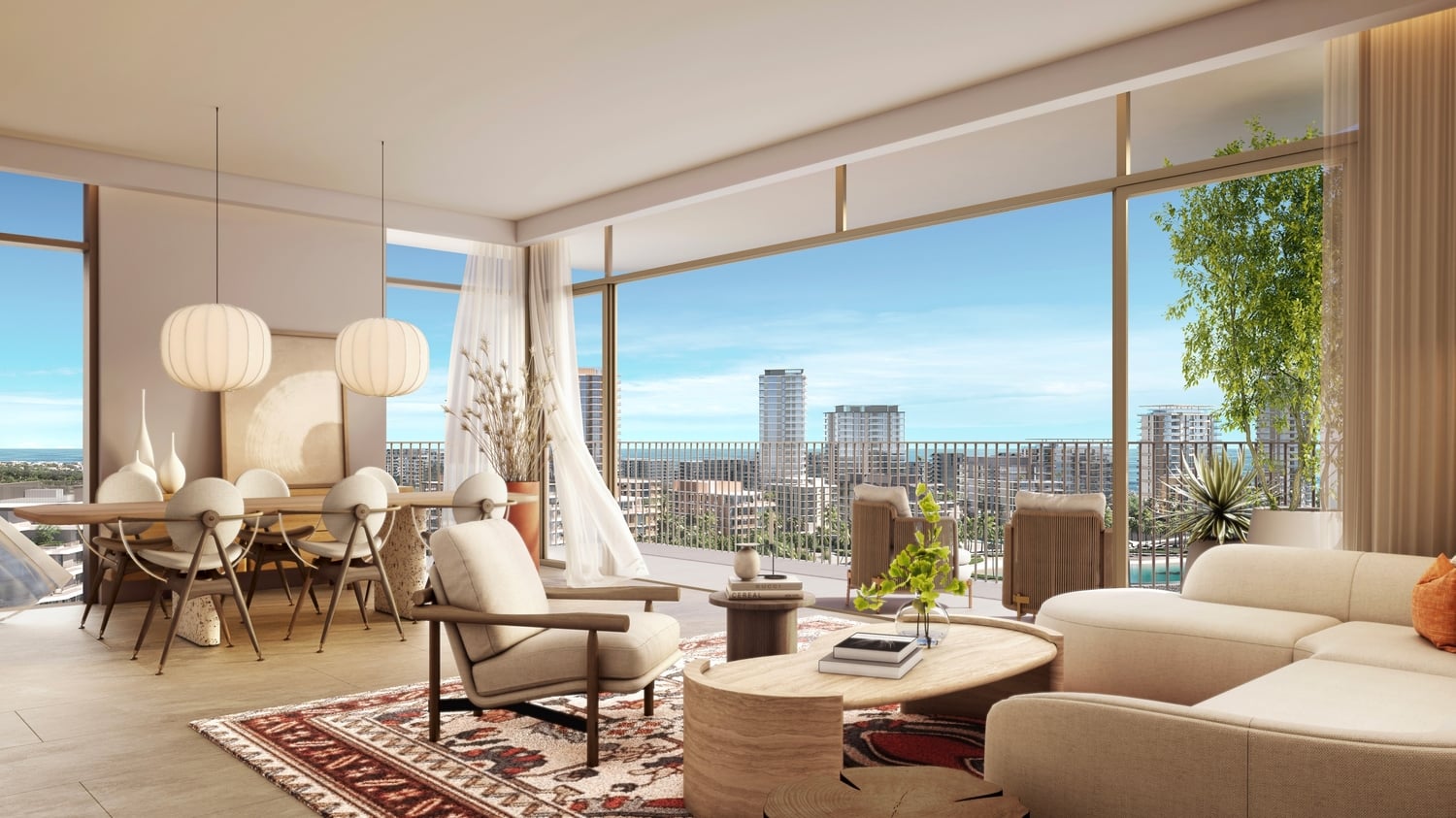 Bay Grove Residences Phase 1, 2 and 3 by Nakheel, image 6 of 22. Render supplied by developer.