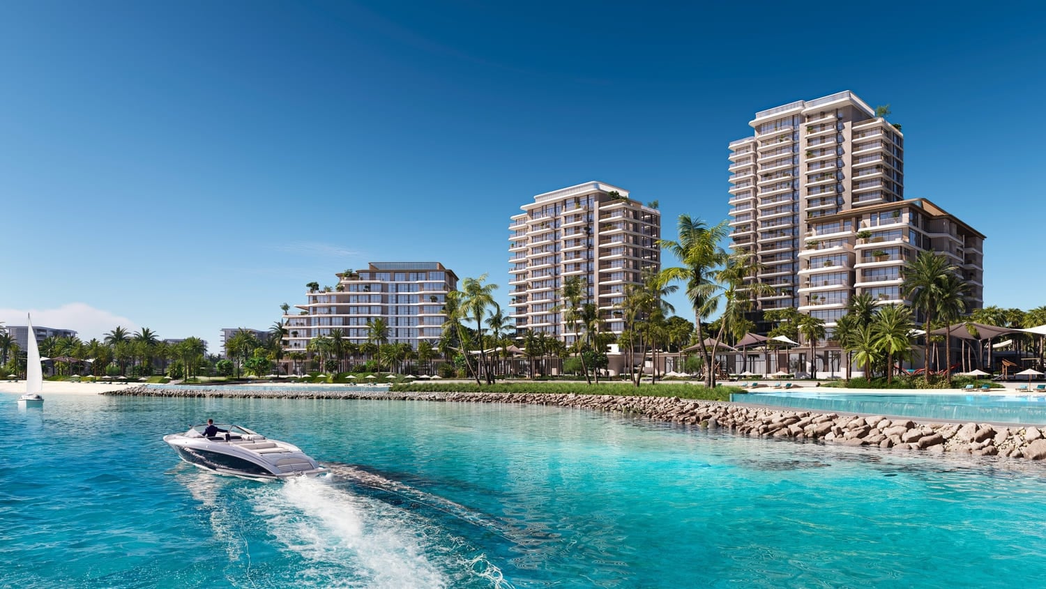 Bay Grove Residences Phase 1, 2 and 3 by Nakheel in Dubai Islands, render supplied by developer