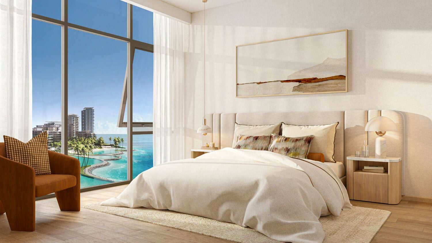Bay Grove Residences Phase 1, 2 and 3 by Nakheel, image 7 of 22. Render supplied by developer.