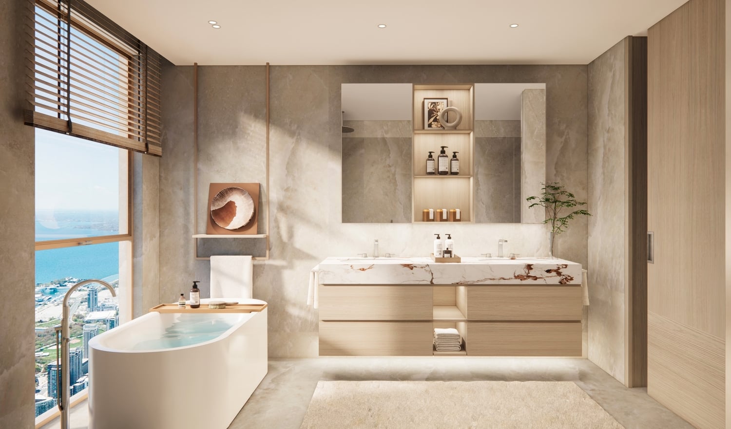 Bay Grove Residences Phase 1, 2 and 3 by Nakheel, image 10 of 22. Render supplied by developer.