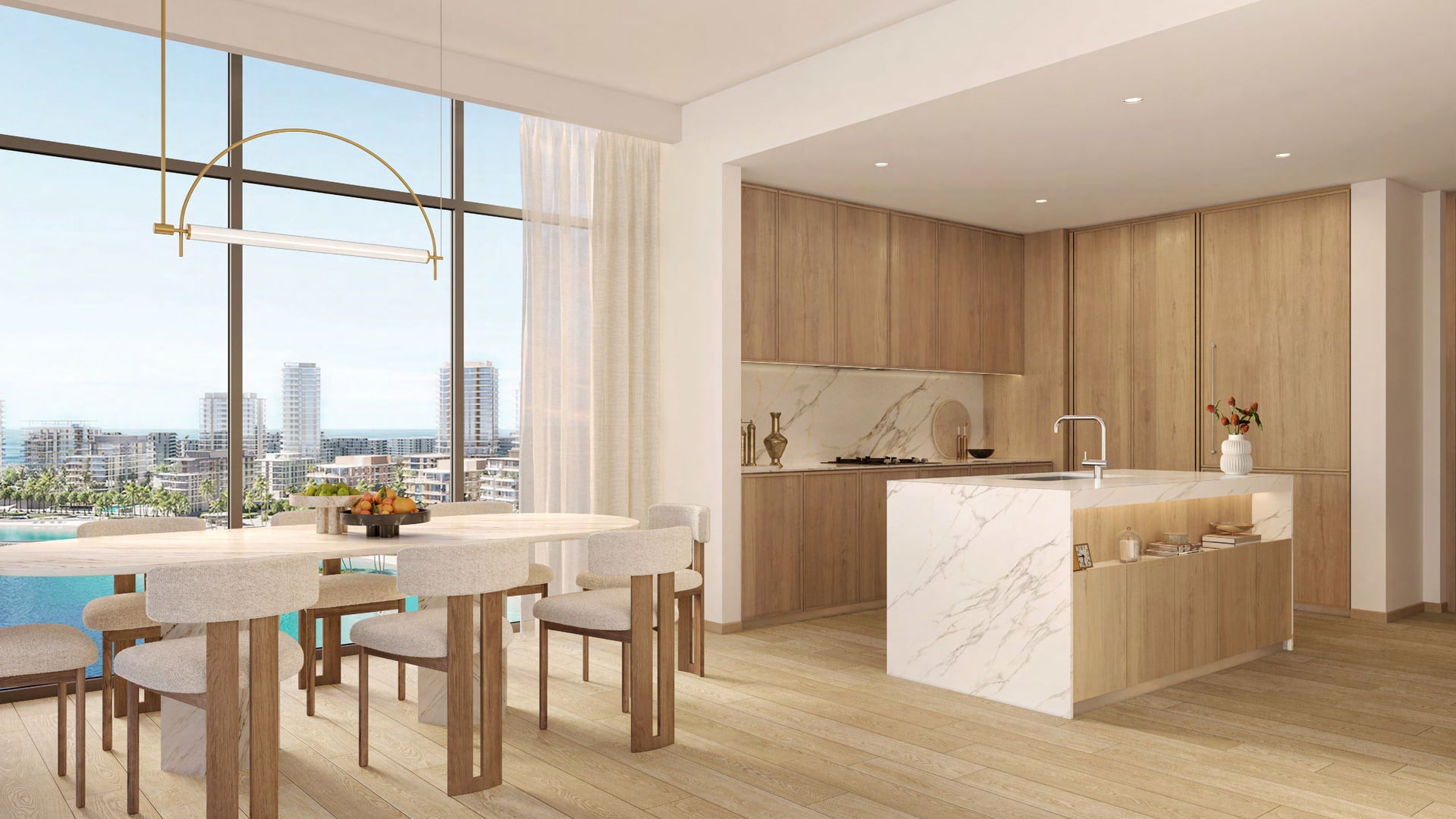 Bay Grove Residences Phase 1, 2 and 3 by Nakheel, image 15 of 22. Render supplied by developer.