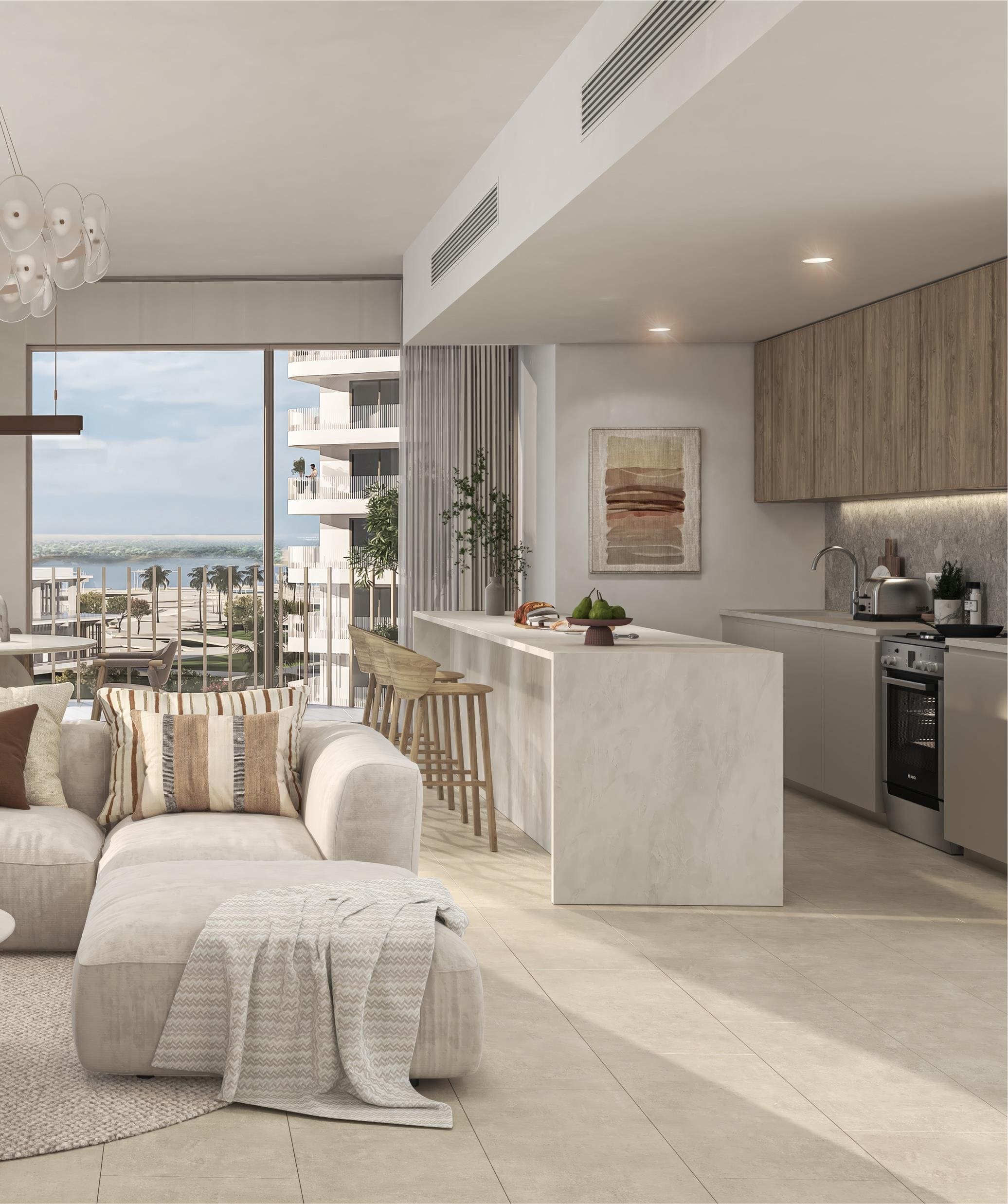 Gardenia Bay by Aldar, image 7 of 20. Render supplied by developer.