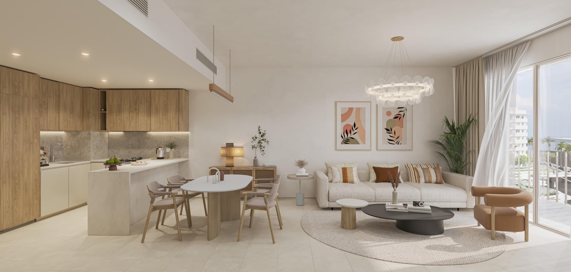 Gardenia Bay by Aldar, image 8 of 20. Render supplied by developer.