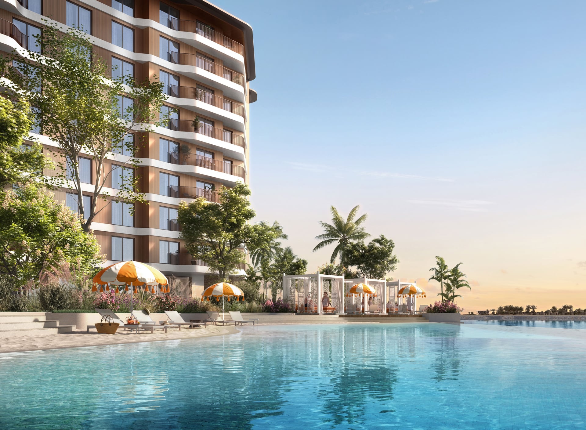 Gardenia Bay by Aldar, image 3 of 20. Render supplied by developer.
