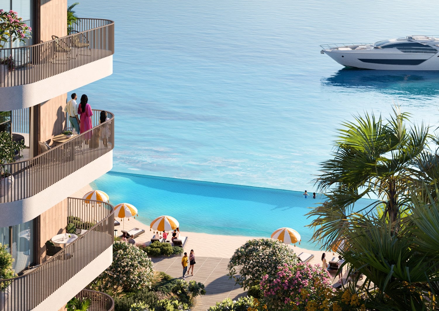 Gardenia Bay by Aldar, image 4 of 20. Render supplied by developer.
