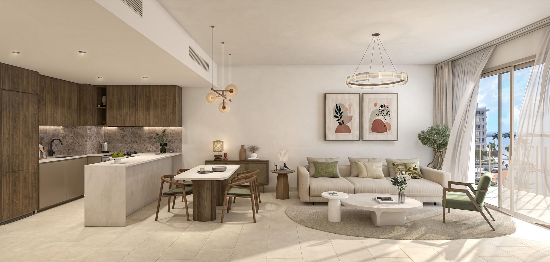 Gardenia Bay by Aldar, image 9 of 20. Render supplied by developer.