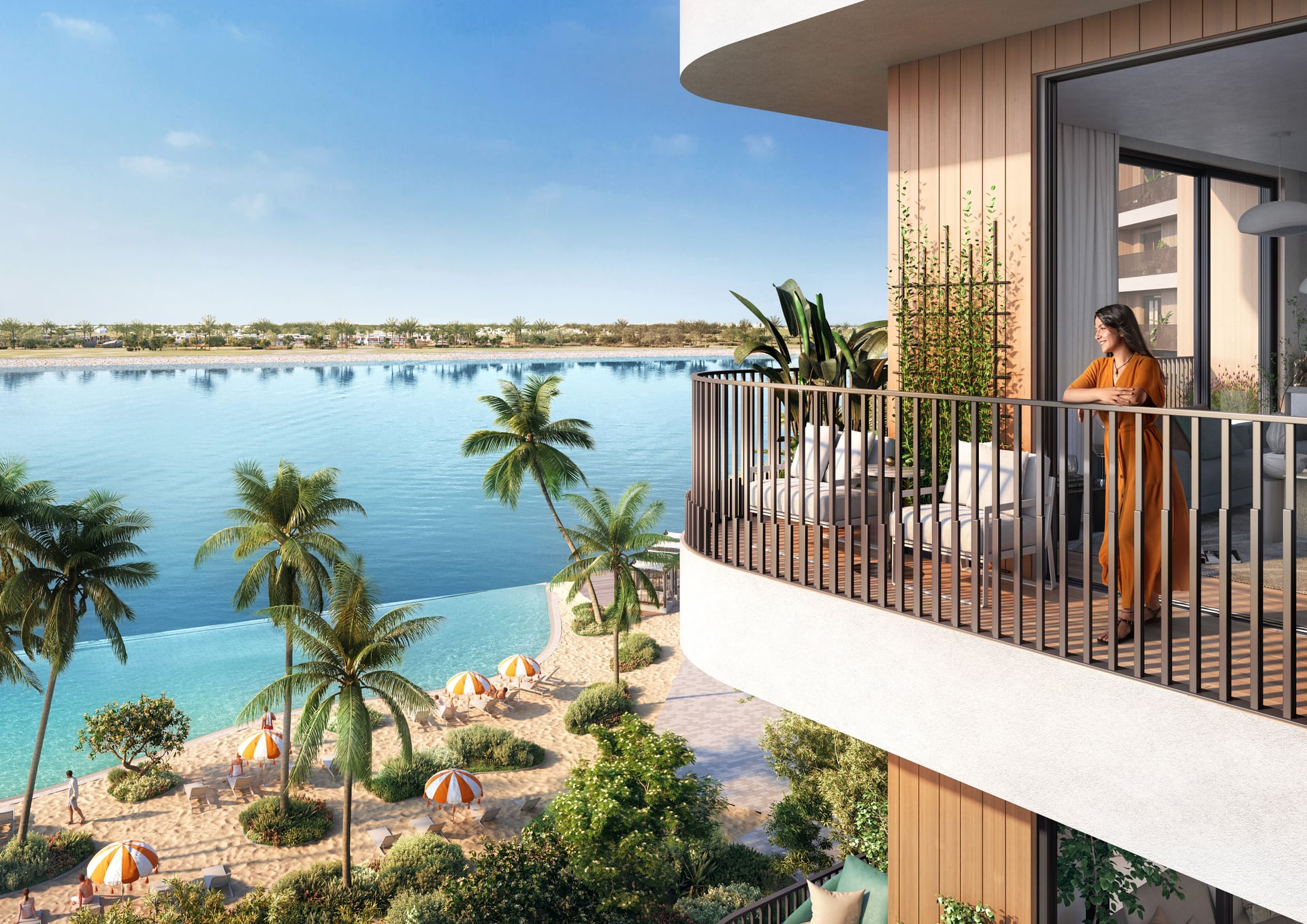 Gardenia Bay by Aldar, image 5 of 20. Render supplied by developer.