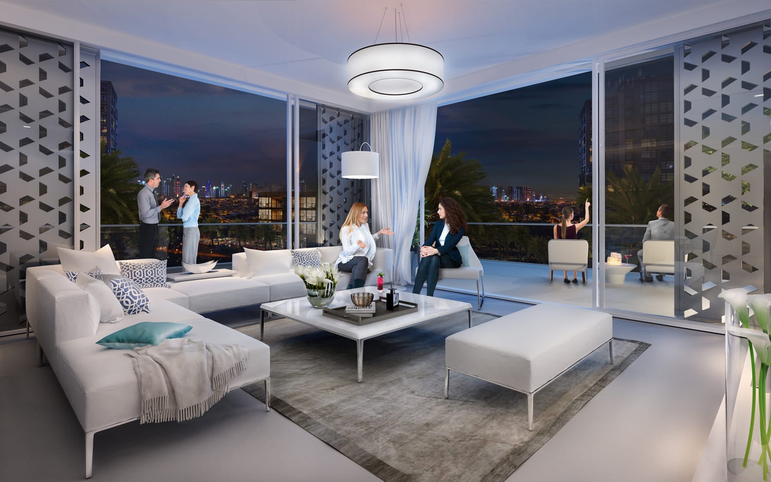 Serenity Lakes 2 by Gulf Land Property Developers, image 2 of 3. Render supplied by developer.