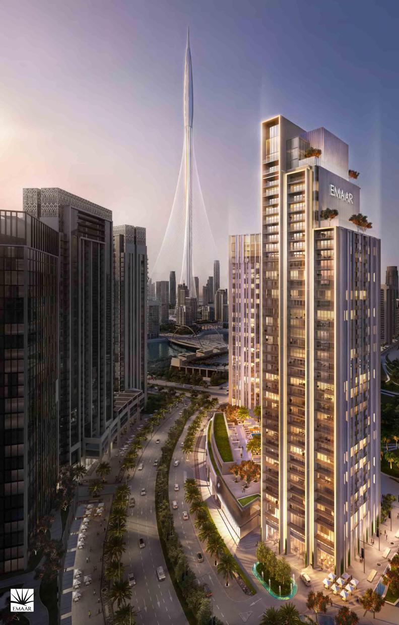 Harbour Gate by Emaar, image 2 of 10. Render supplied by developer.
