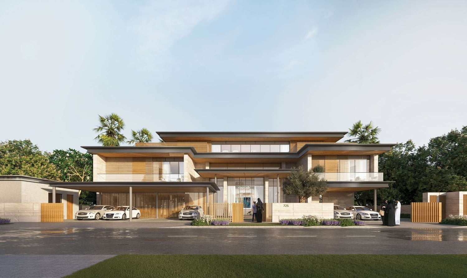 Reem Hills Villas by Q Properties, image 1 of 15. Render supplied by developer.