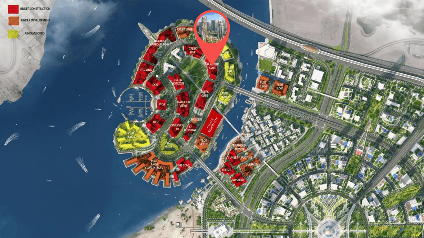 Harbour Gate by Emaar, image 9 of 10. Render supplied by developer.