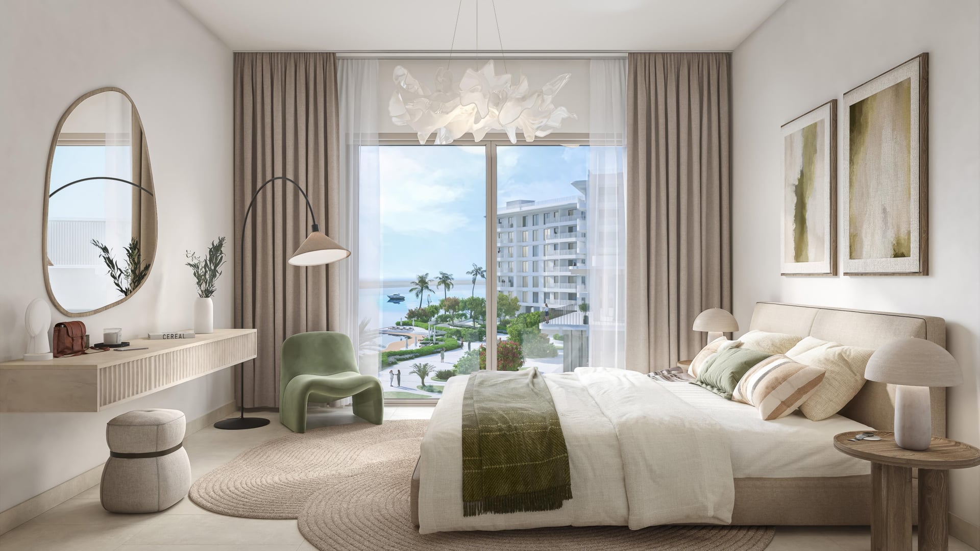 Gardenia Bay by Aldar, image 15 of 20. Render supplied by developer.