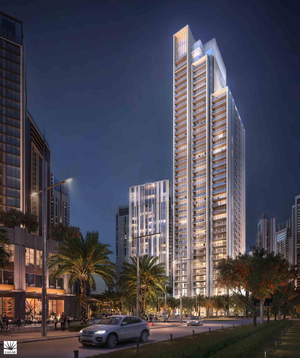 Harbour Gate by Emaar, Dubai Creek Harbour. Render supplied by developer.