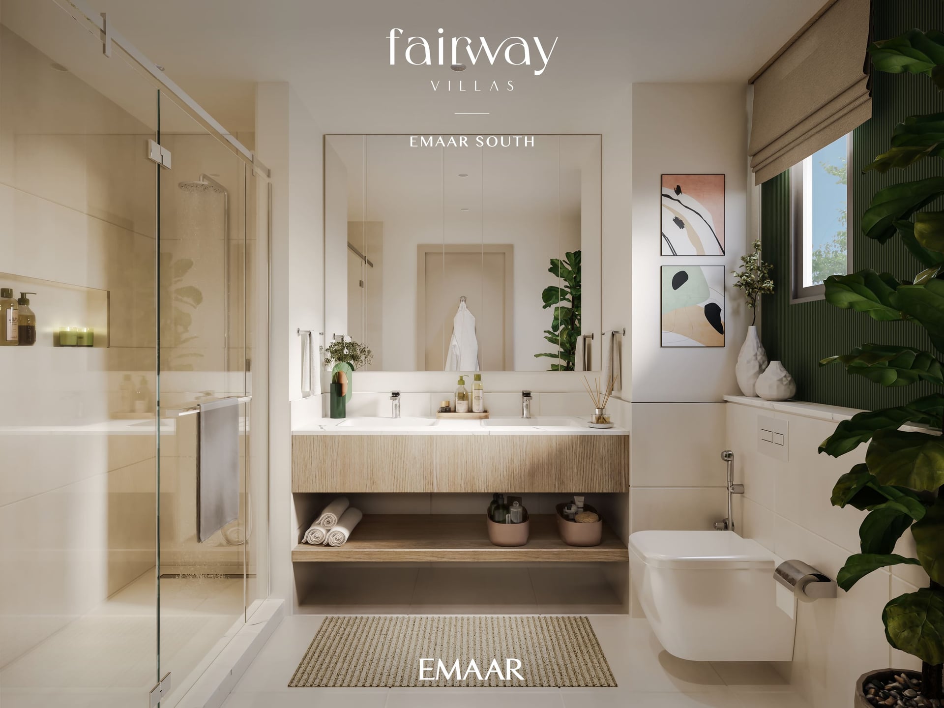 Fairway Villas by Emaar, image 3 of 8. Render supplied by developer.