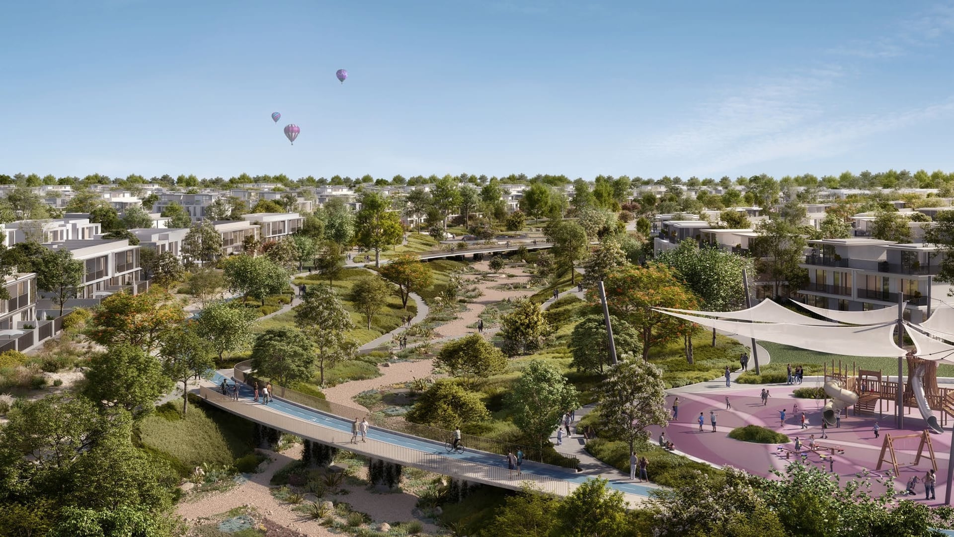 Velora and Venera at The Valley by Emaar, image 1 of 8. Render supplied by developer.