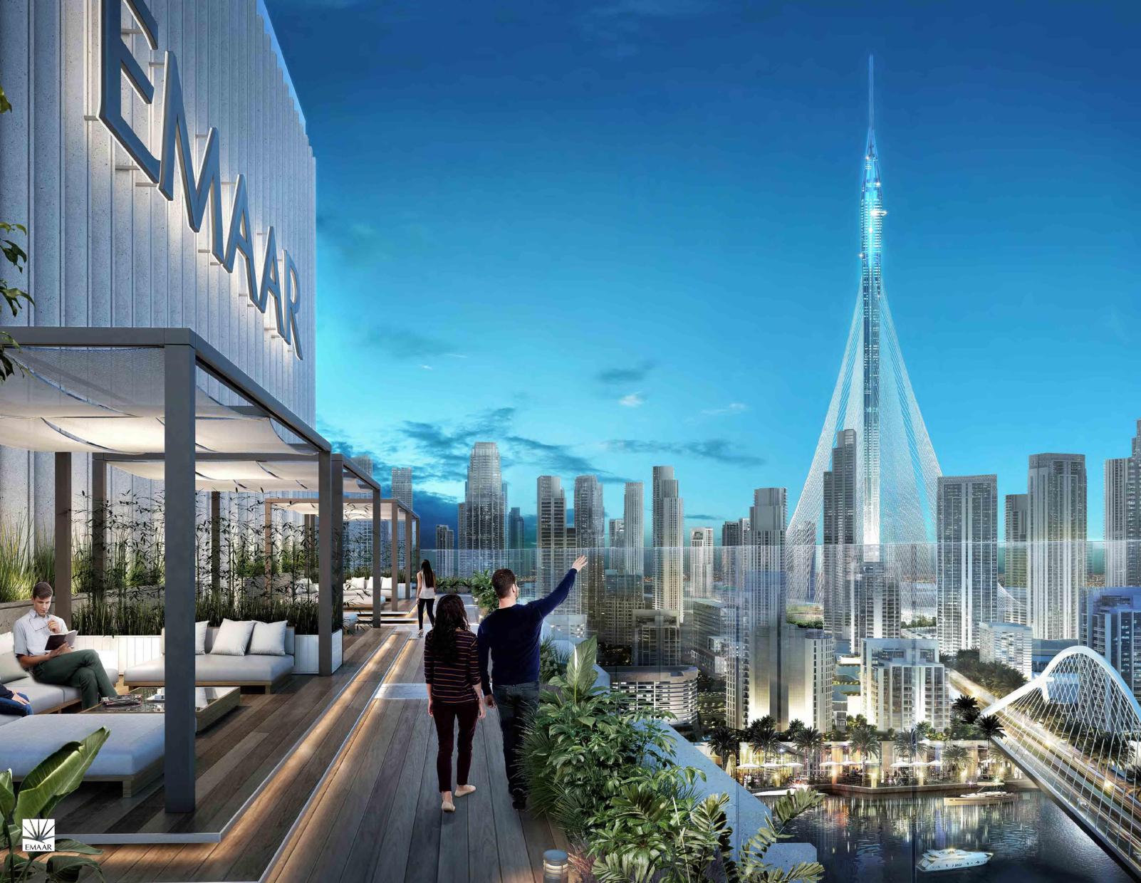 Harbour Gate by Emaar, image 4 of 10. Render supplied by developer.