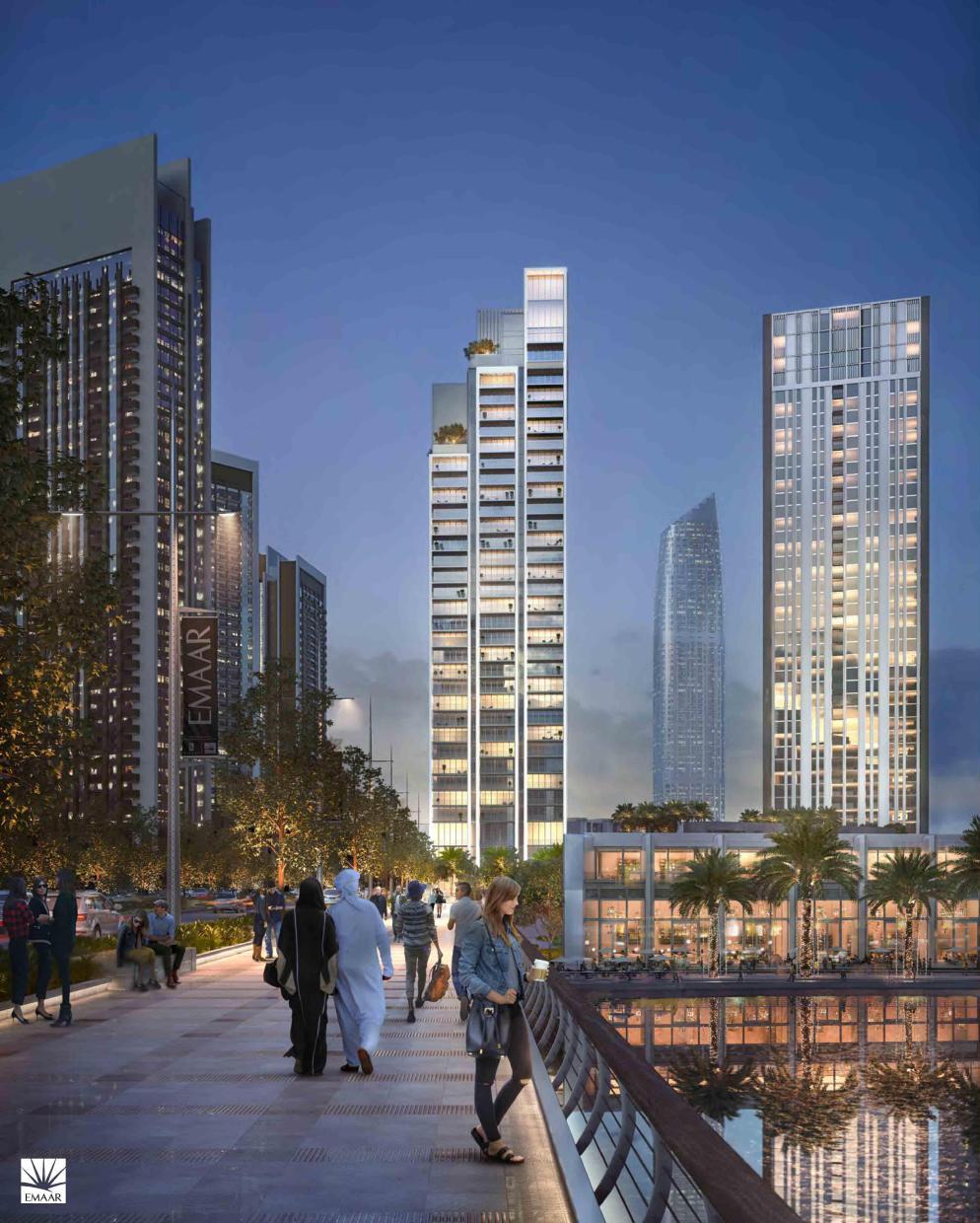 Harbour Gate by Emaar, image 5 of 10. Render supplied by developer.