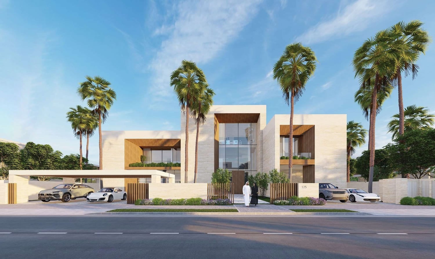Reem Hills Villas by Q Properties, image 4 of 15. Render supplied by developer.