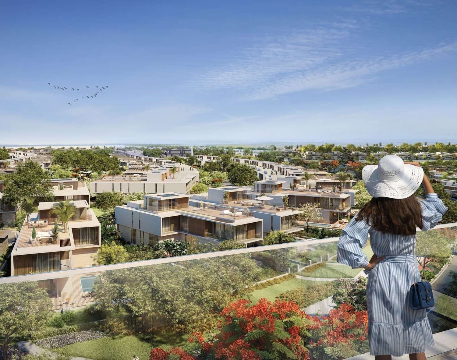 Reem Hills Villas by Q Properties, image 5 of 15. Render supplied by developer.