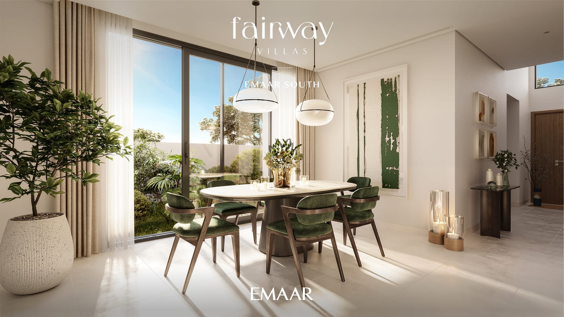 Fairway Villas by Emaar, image 6 of 8. Render supplied by developer.