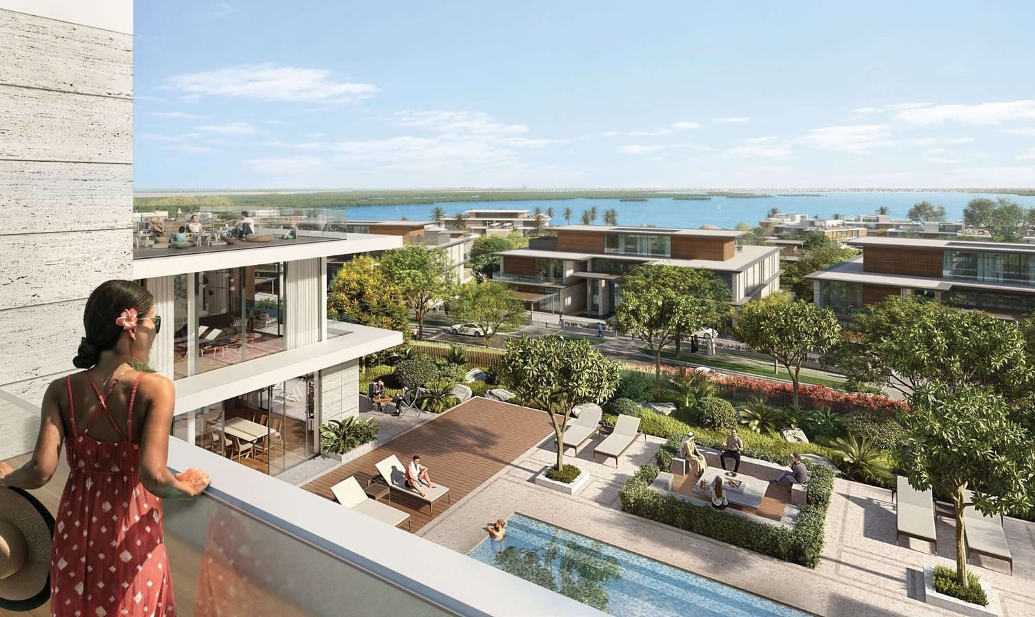 Reem Hills Villas by Q Properties, image 6 of 15. Render supplied by developer.