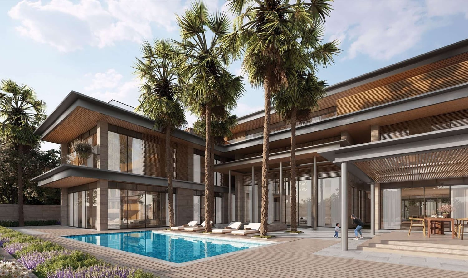 Reem Hills Villas by Q Properties, image 9 of 15. Render supplied by developer.