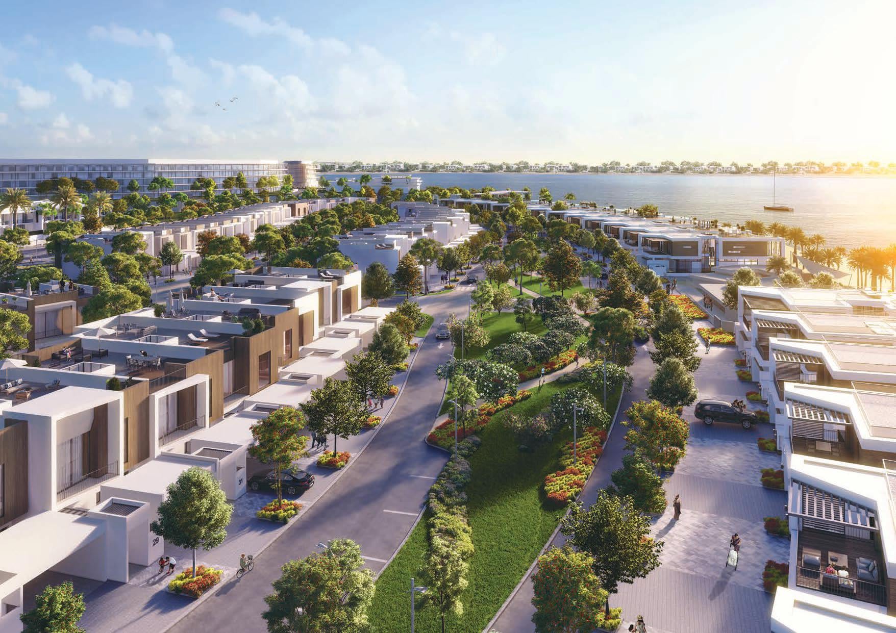 Marbella Villas by RAK Properties, Mina Al Arab. Render supplied by developer.