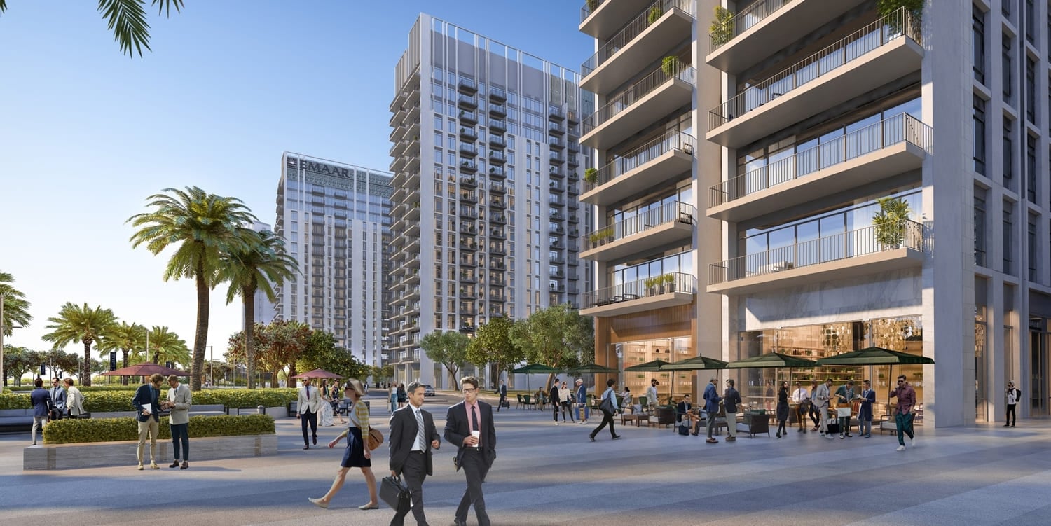 Park Heights by Emaar, image 1 of 5. Render supplied by developer.