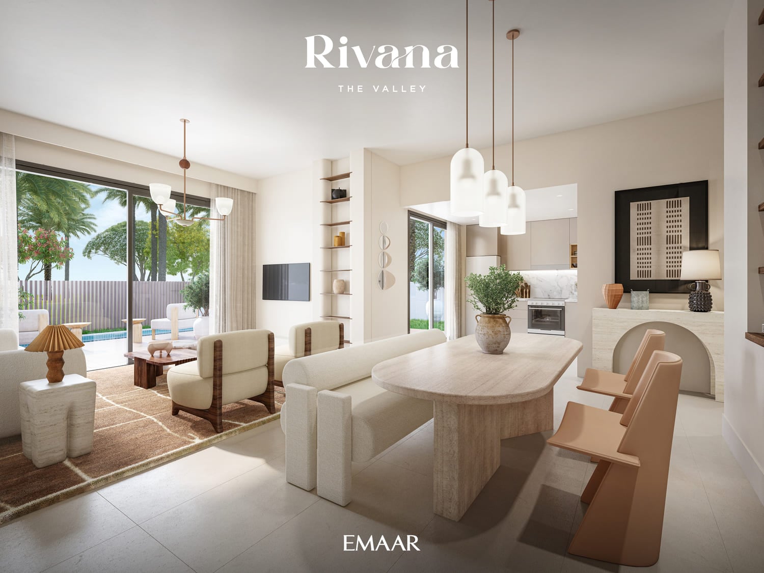 RIVANA by Emaar, image 9 of 16. Render supplied by developer.