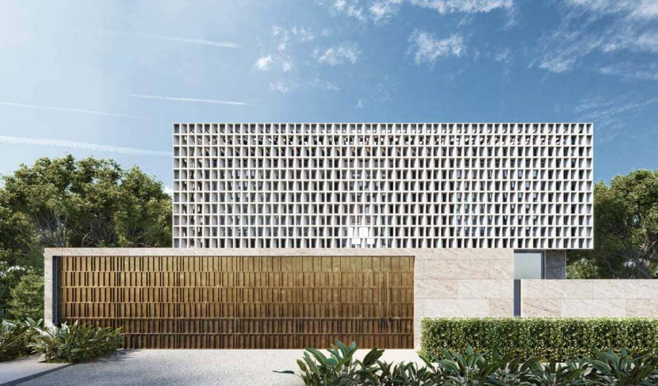 Nawayef East by Modon Properties by Modon, image 2 of 30. Render supplied by developer.