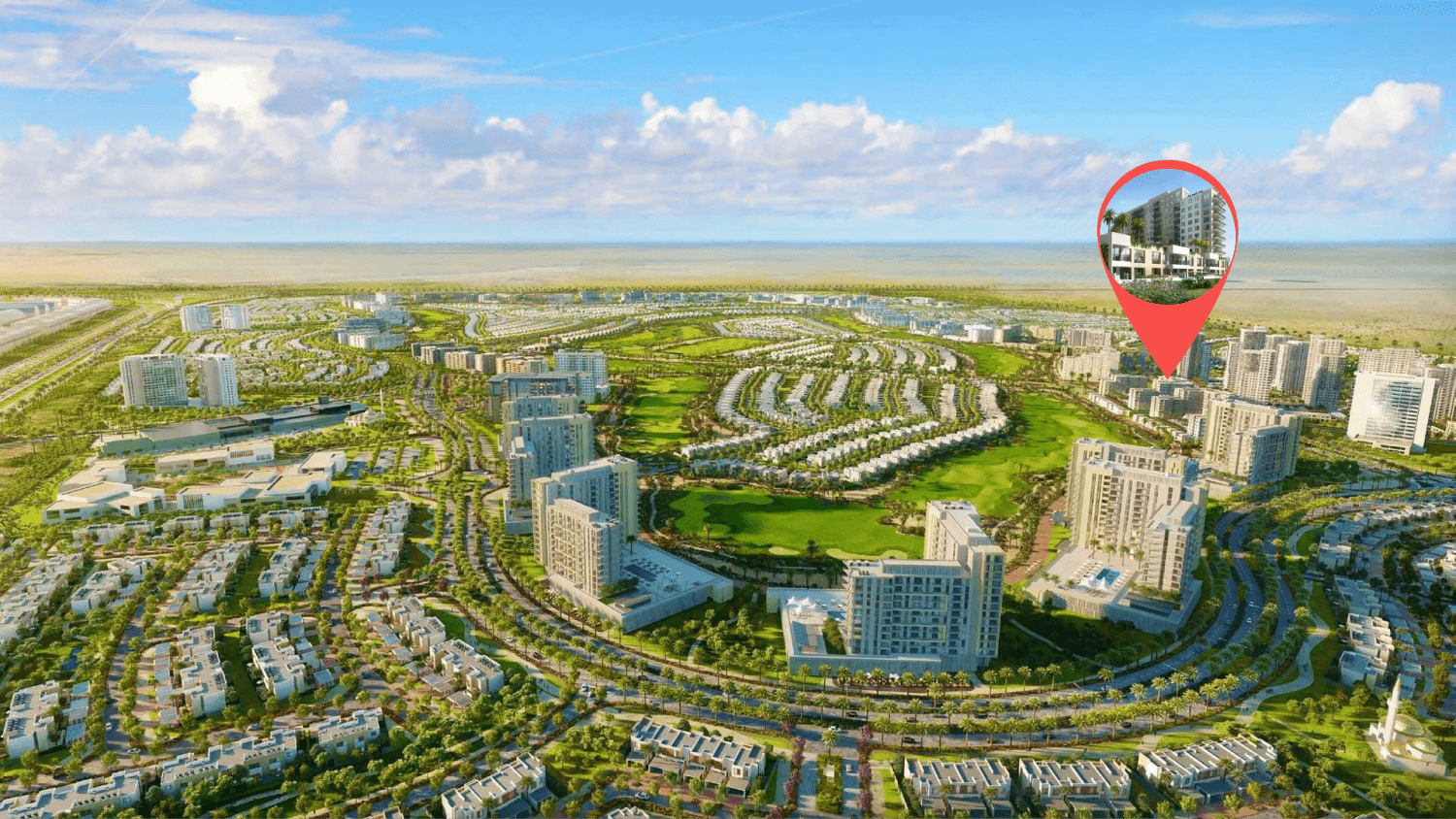 Golf Views by Emaar, image 13 of 13. Render supplied by developer.