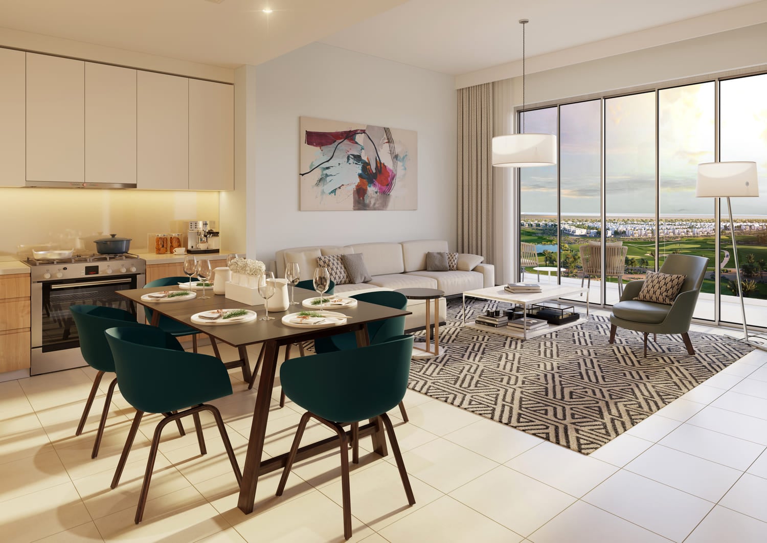 Golf Views by Emaar, image 7 of 13. Render supplied by developer.